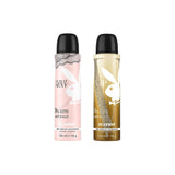 Playboy Sexy + VIP Deo New Combo Set - Pack of 2 Mens