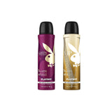 Playboy Vip + Queen Deo Combo Set - Pack of 2