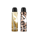 Playboy VIP + Wiild Deo New Combo Set - Pack of 2 Mens