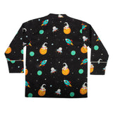 CASA DE NEENEE Planets Cotton Manderin collar Pyjama Set, 4-5Yrs