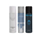 Police Light blue + Contemporary + To be Deo Combo Set - Pack of 3