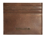 Police IDOL SLG CREDIT CARD CASE - BROWN
