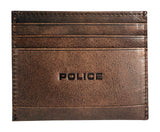 Police IDOL SLG CREDIT CARD CASE - BROWN