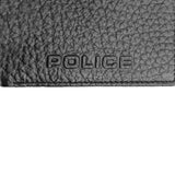 Police HULKIN OVERFLAP COIN WALLET-BLACK