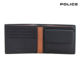 Police FLOYD BIFOLD COIN WALLET-Black
