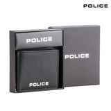 Police FLOYD OVERFLAP COIN WALLET-Black