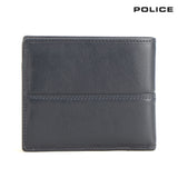 Police Nate Slim Wallet - Navy