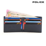 Police NATE SLIM WALLET - Navy