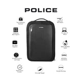 POLICE YOYO BACKPACK - BLACK