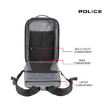 POLICE YOYO BACKPACK - BLACK