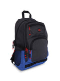 SWISSBRAND Maine Soft Dark Grey/Blue Backpack