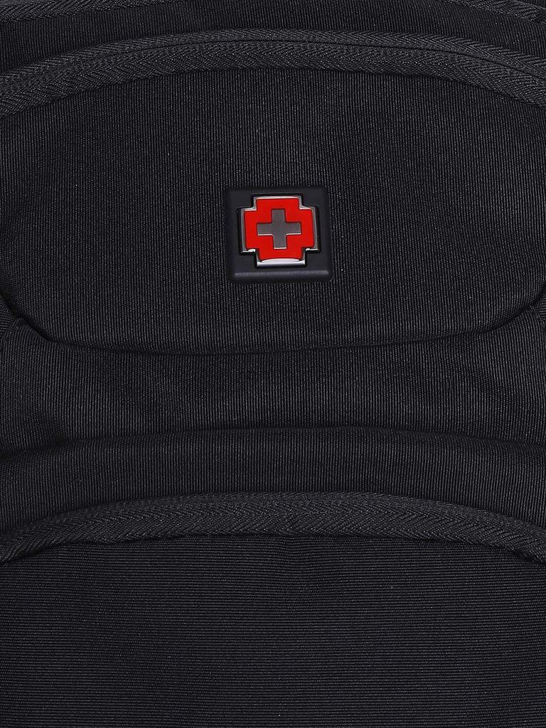 SWISSBRAND Maine Daypack Soft Black/Red Backpack