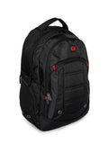 SWISSBRAND Ribe Soft Black Backpack