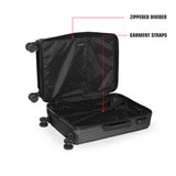 SWISSBRAND RIGA Range Black Color Hard Large Luggage