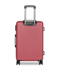 SWISSBRAND Riga Hard Cabin Red Luggage Trolley