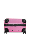SWISSBRAND RIGA Range Pink Color Hard Cabin Luggage