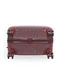 SWISSBRAND Cairo Hard Medium Cherry Luggage Trolley