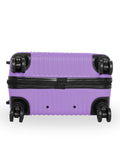 SWISSBRAND Riga Hard Large Purple Luggage Trolley