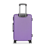 SWISSBRAND Riga Hard Cabin Purple Luggage Trolley