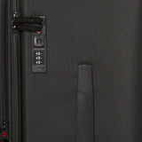 SWISSBRAND Perth Soft Body Medium Black Luggage Trolley