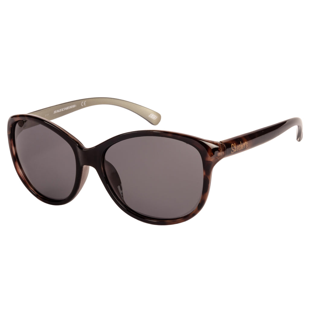 Skechers Cat Eye Sunglass with Grey Lens for Men & Women