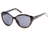 Skechers Full-rim Sunglass with Smoke Lens for women
