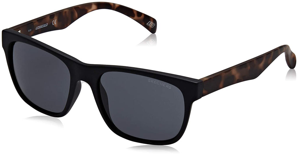 Skechers Round Sunglass with Grey Lens for Men