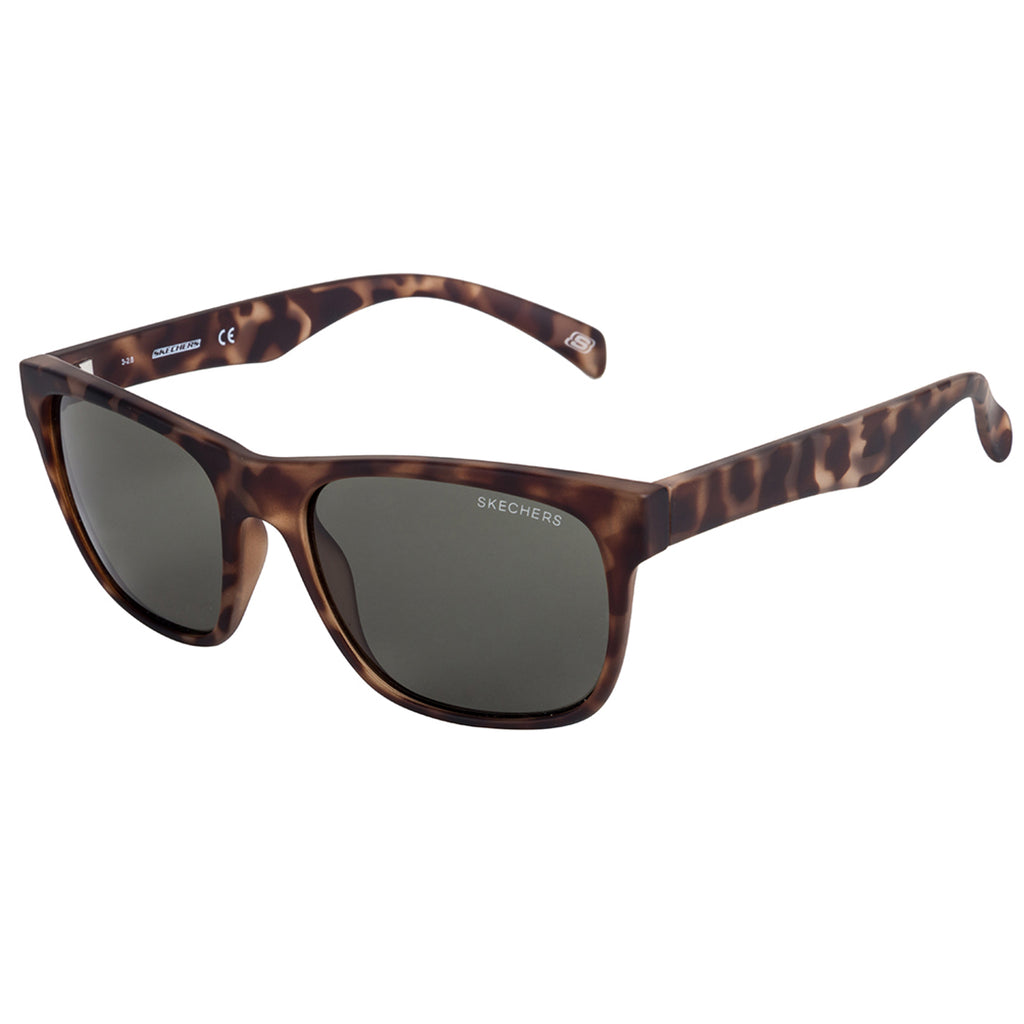 Skechers Round Sunglass with Green Lens for Men