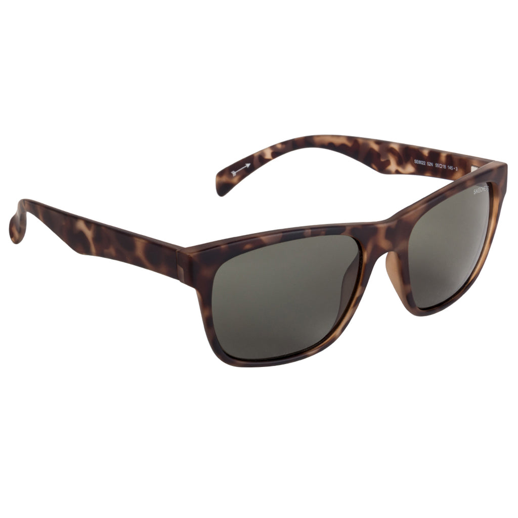 Skechers Round Sunglass with Green Lens for Men