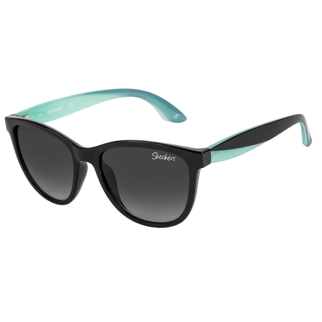 Skechers Irregular Sunglass with Grey Lens for Women