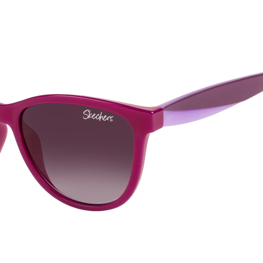 Skechers Irregular Sunglass with Grey Lens for Women