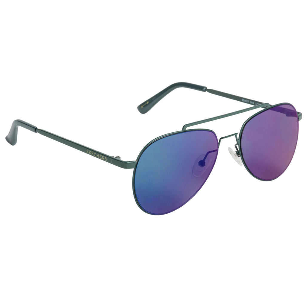 Skechers Pilot Sunglass with Green Lens for Men & Women