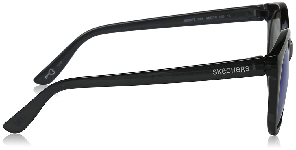 Skechers Round Sunglass with Blue Lens for Girl