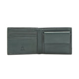SWISS MILITARY Lotto Bi-Fold Coin Wallet - Petrol Green