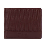 SWISS MILITARY Lotto Bi-Fold Coin Wallet - Brandy