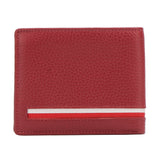 SWISS MILITARY Belfort Bi-Fold Coin Wallet - Cherry