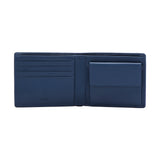 SWISS MILITARY Belfort Bi-Fold Coin Wallet - Elite Blue