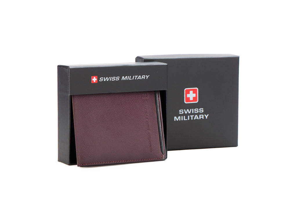 Buy Swiss Military Brown Leather Unisex Wallet (LW-6) Online at Lowest  Price Ever in India | Check Reviews & Ratings - Shop The World