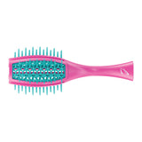 Janeke Professional Fuchsia & Turquoise Ventilated Tulip Brush