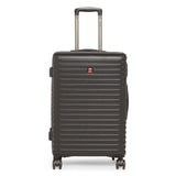 SWISSBRAND Dublin Hard Body Medium Black Luggage Trolley