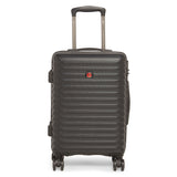 SWISSBRAND Dublin Hard Body Cabin Black Luggage Trolley