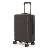 SWISSBRAND Dublin Hard Body Cabin Black Luggage Trolley