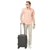SWISSBRAND Dublin Hard Body Cabin Black Luggage Trolley