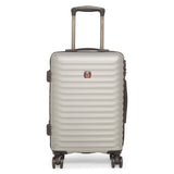 SWISSBRAND Dublin Hard Body Cabin Grey Luggage Trolley