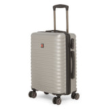 SWISSBRAND Dublin Hard Body Cabin Grey Luggage Trolley