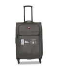 SWISSBRAND BARCELONA Range Olive Color Soft Cabin Luggage