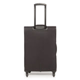 SWISSBRAND Hamilton Soft Body Medium Black Luggage Trolley