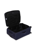 SWISSBRAND Hamilton Soft Medium Navy Luggage Trolley