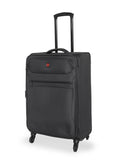 SWISSBRAND Hamilton Soft Large Dark Grey Luggage Trolley